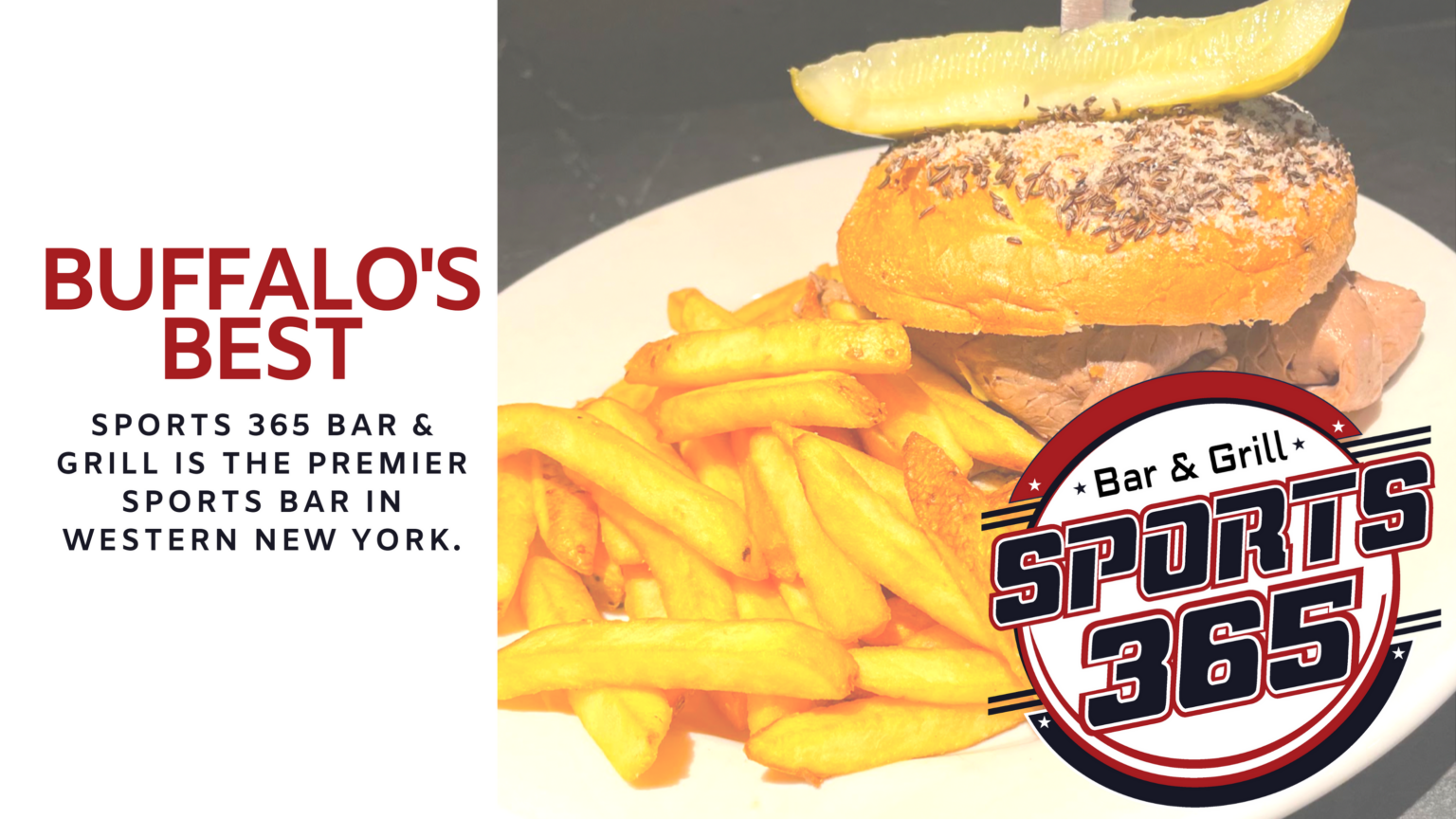 Looking for Restaurants near buffalo airport? Sports 365