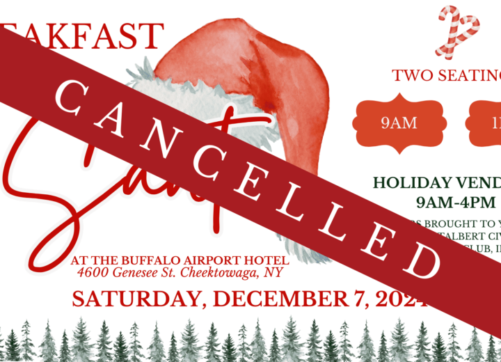 Breakfast With Santa at The Buffalo Airport Hotel
